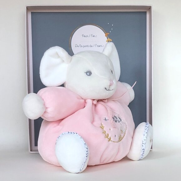 Kaloo Brand New Pink Mouse Soft Plush Stuffed Animal for Baby 0+ 🐭💞 - Picture 4 of 9